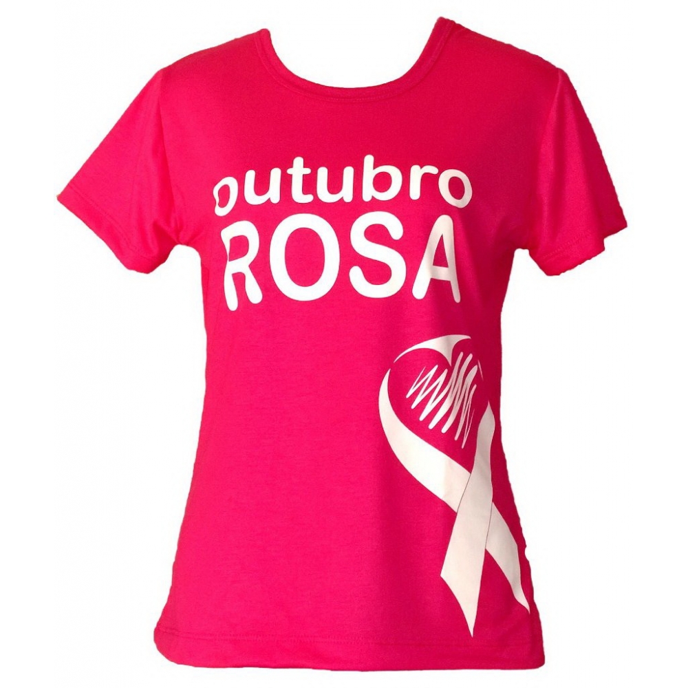Camisetas do Outubro Rosa